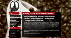 Desktop Screenshot of ilgattonero.ca